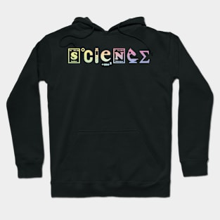 Scientific Symbols Science Hoodie